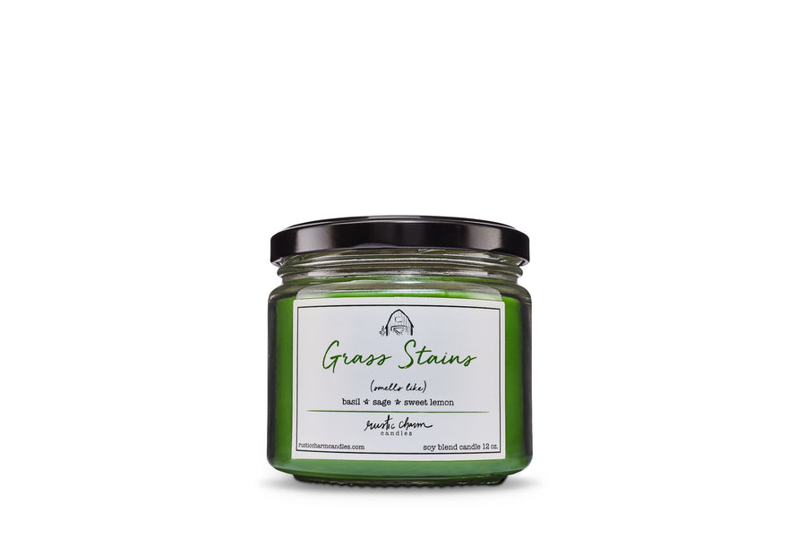*Spring* Grass Stains Candle