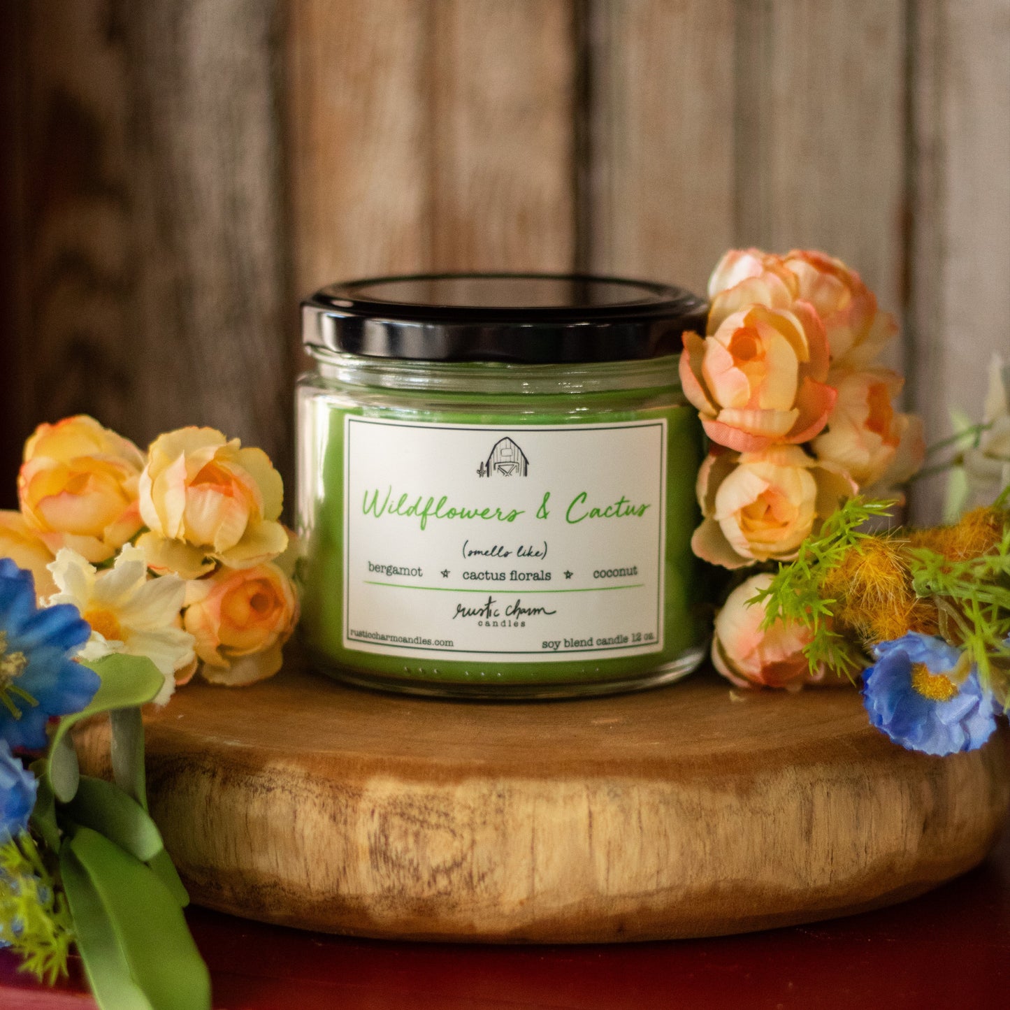 Wildflowers & Cactus Candle
