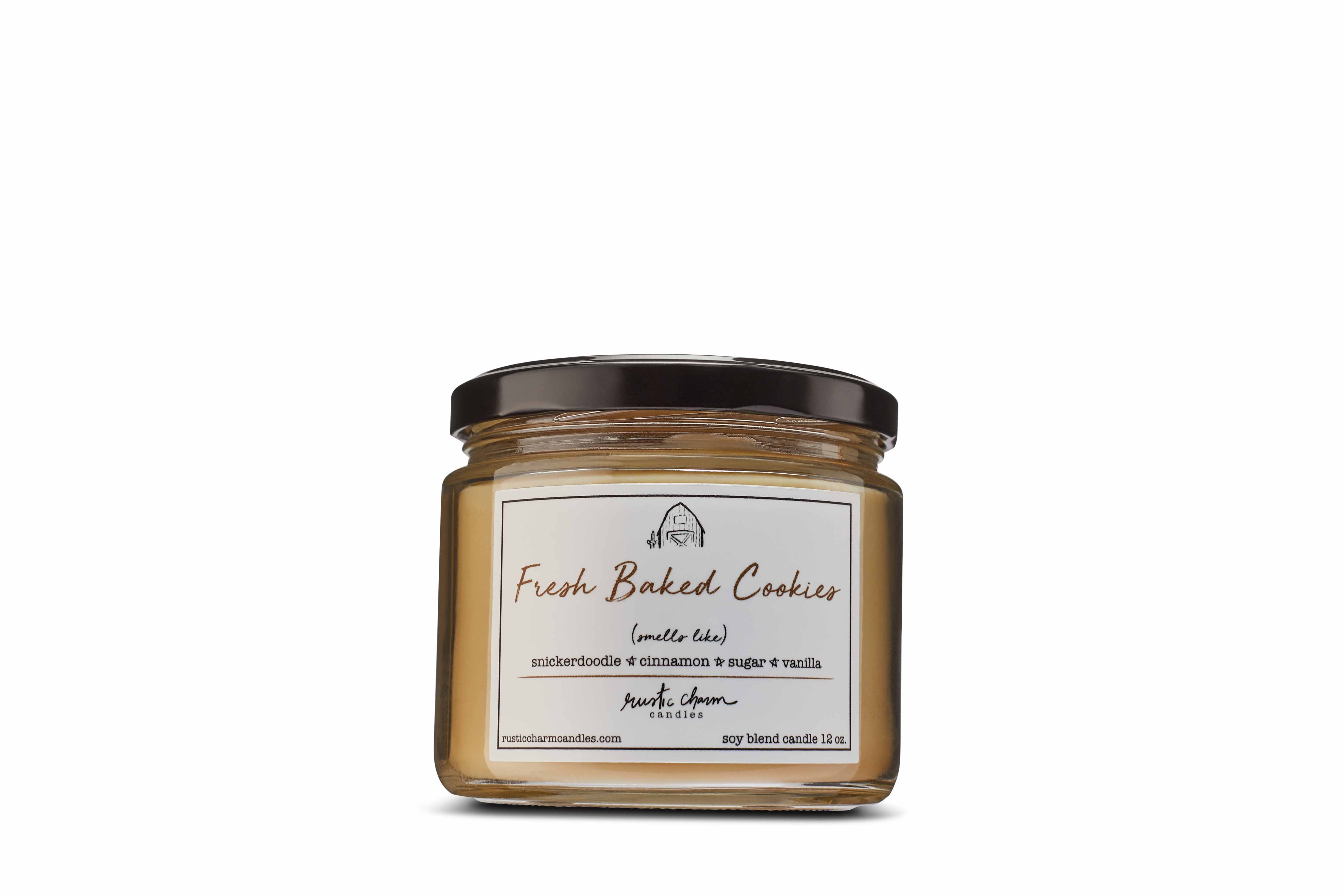 Hand Poured Fresh From The Oven Cookies All Natural Soy Wax Candle