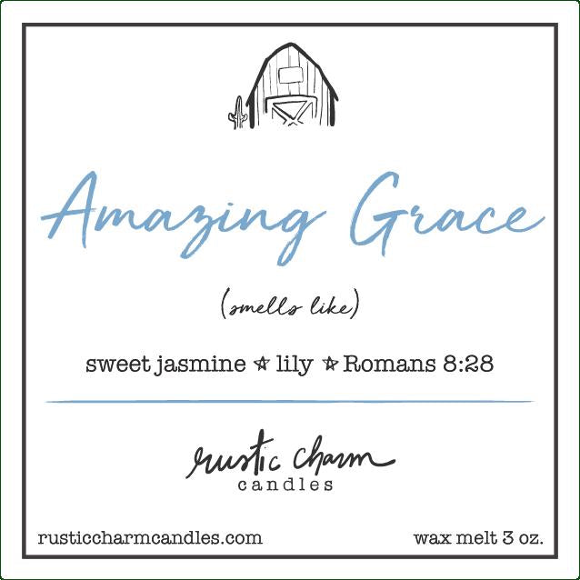 Amazing Grace Room & Car Sprays  Rustic Charm Candles Hand Poured