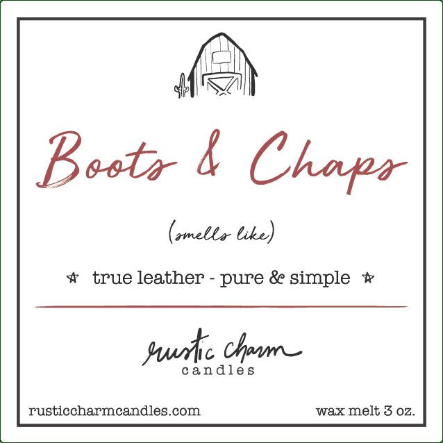 Boots & Chaps (Leather) Wax Melts
