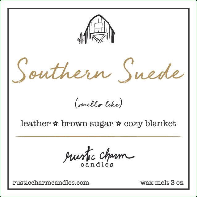 Southern Suede Room & Car Spray – Rustic Charm Candles