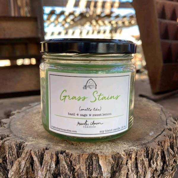 Grass Stains Candle