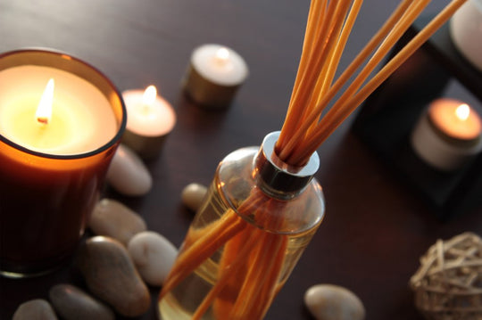 reed diffuser vs scented candle