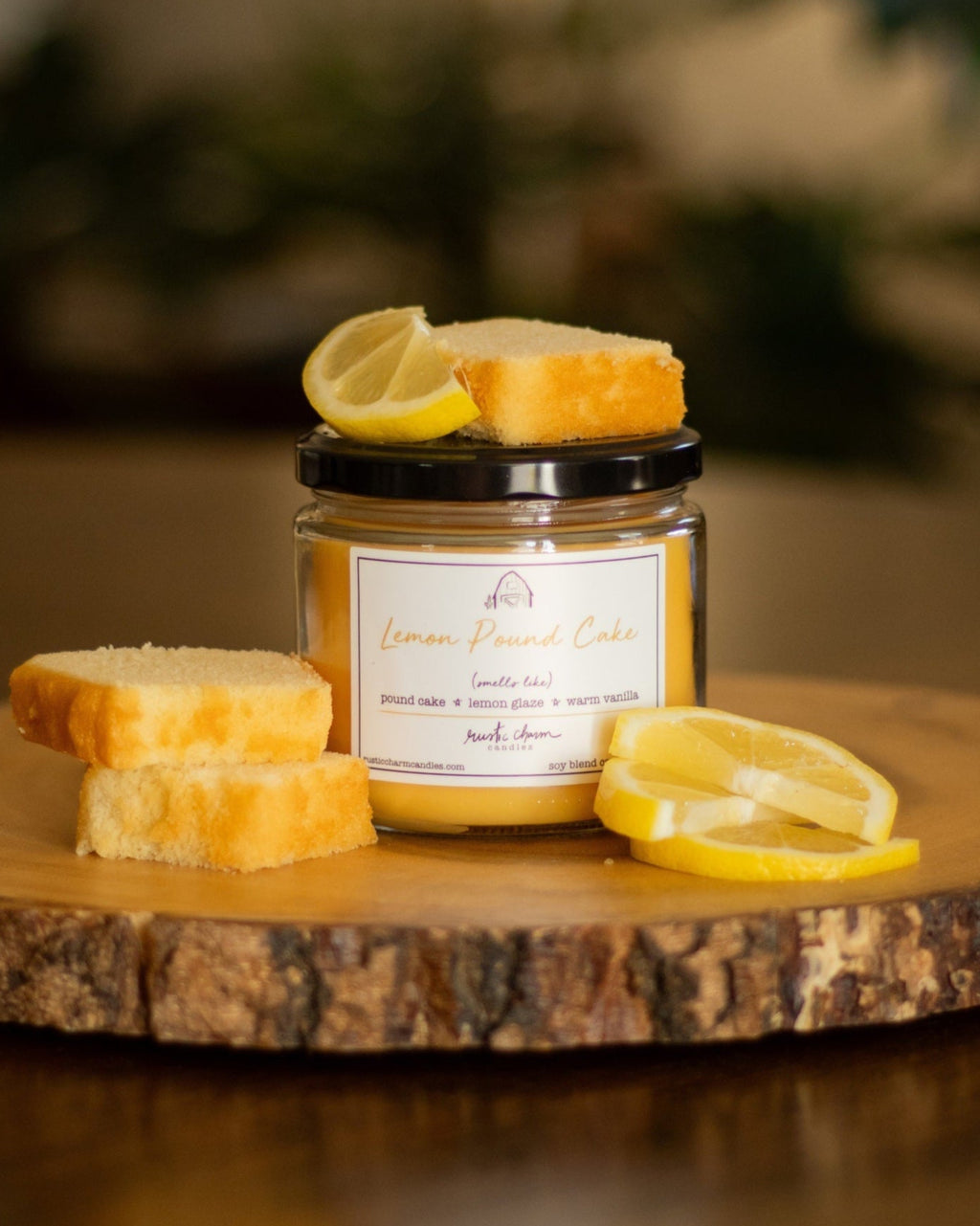 Lemon Pound Cake Candle