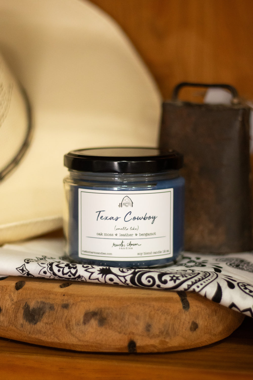 Texas Cowboy Candle