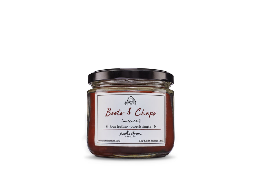 Boots 'n Chaps - Leather Candle
