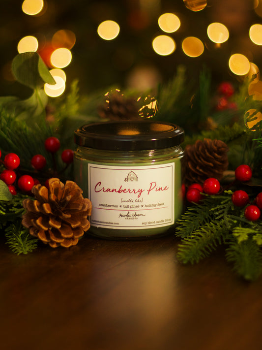 Cranberry Pine Candle