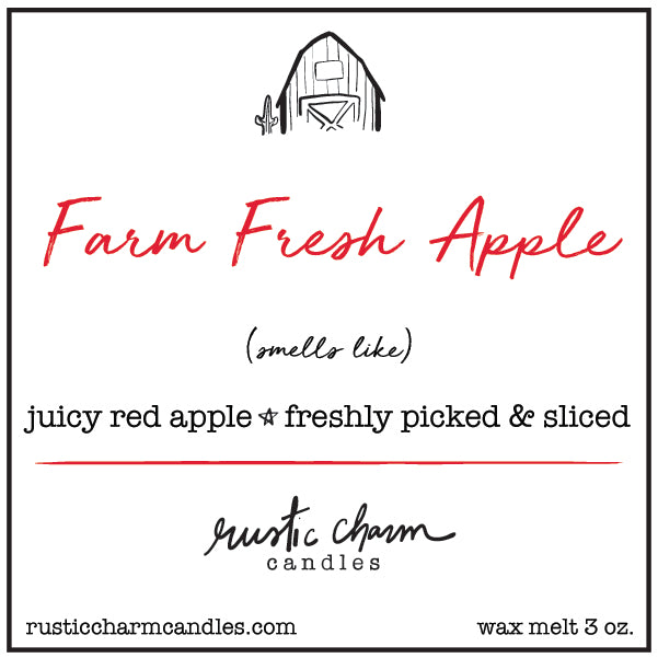 Farm Fresh Apple Candle