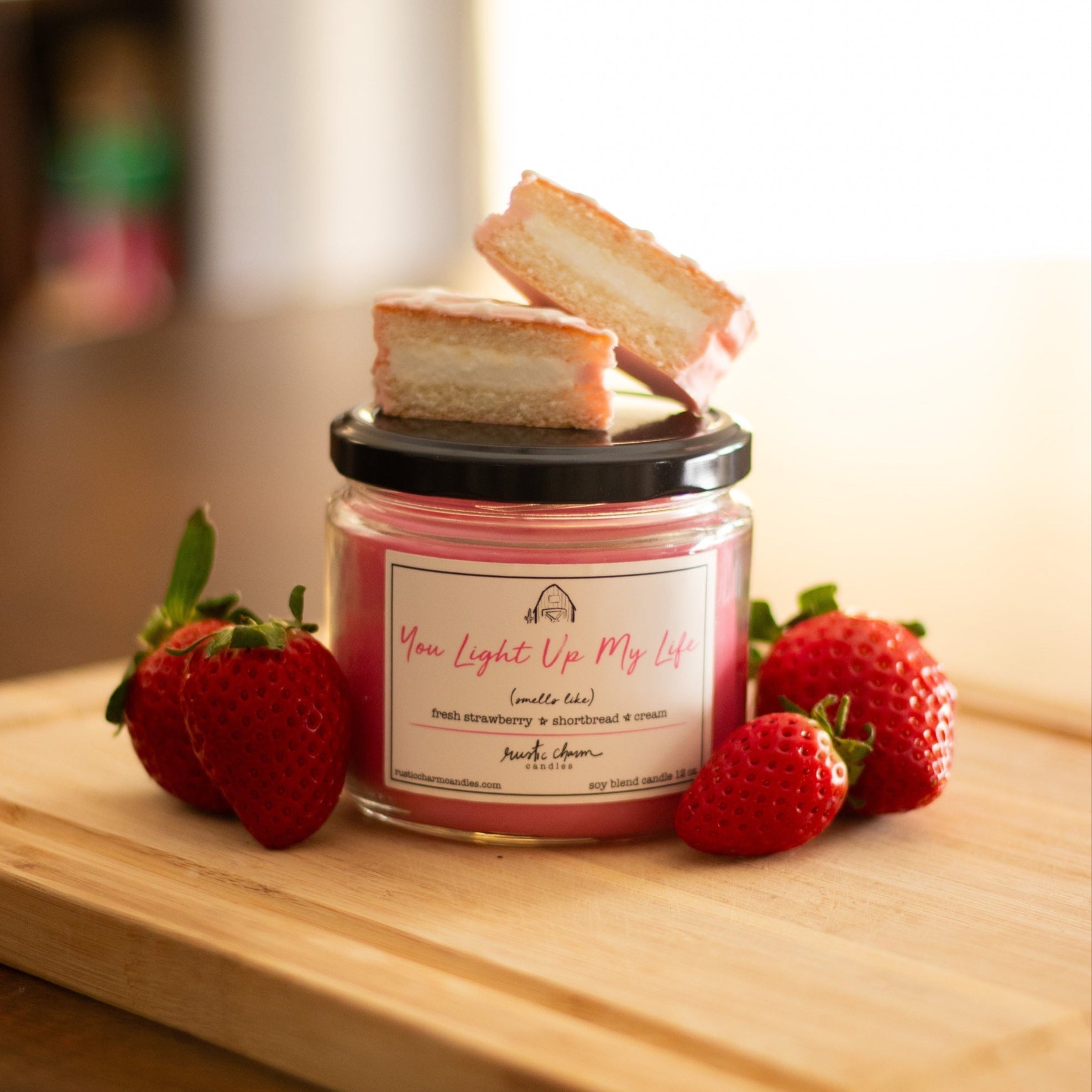 You Light Up My Life (Strawberries & Cream) Candle