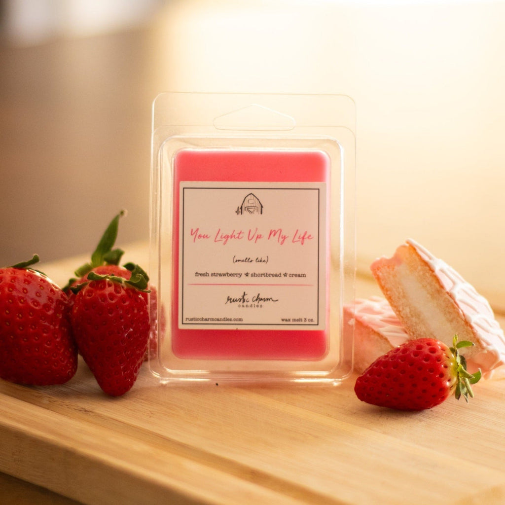 You Light Up My Life (Strawberries & Cream) Wax Melt