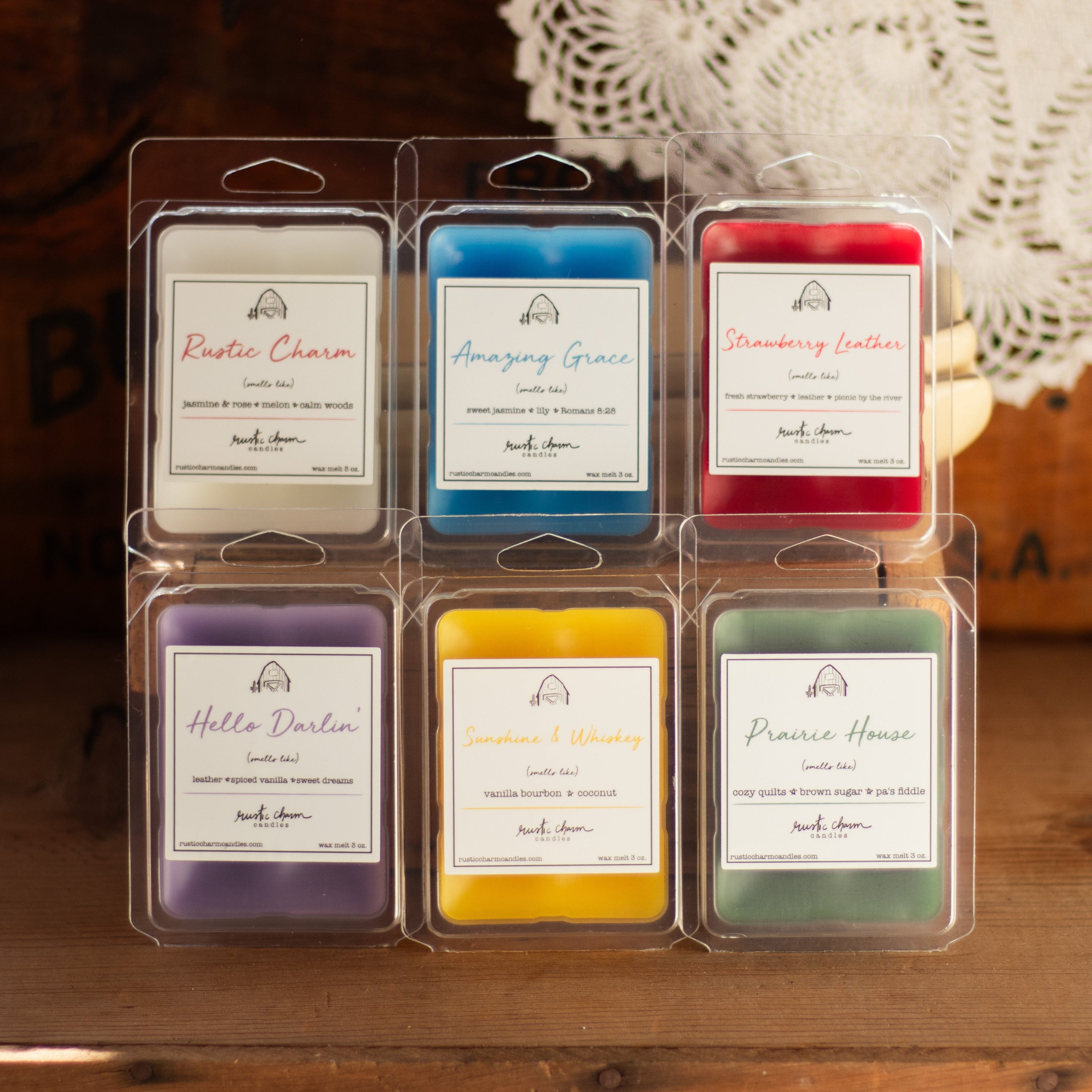 Home on the Range Fragrance Flight — The Homey Wax Melt Bundle