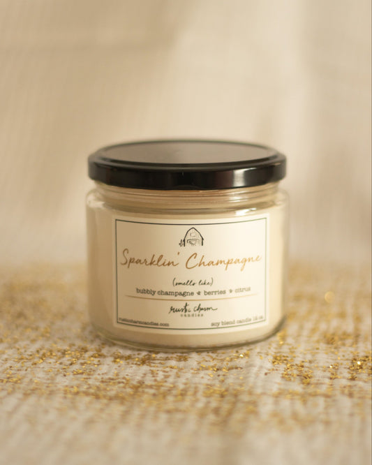 Sparklin' Champagne Candle