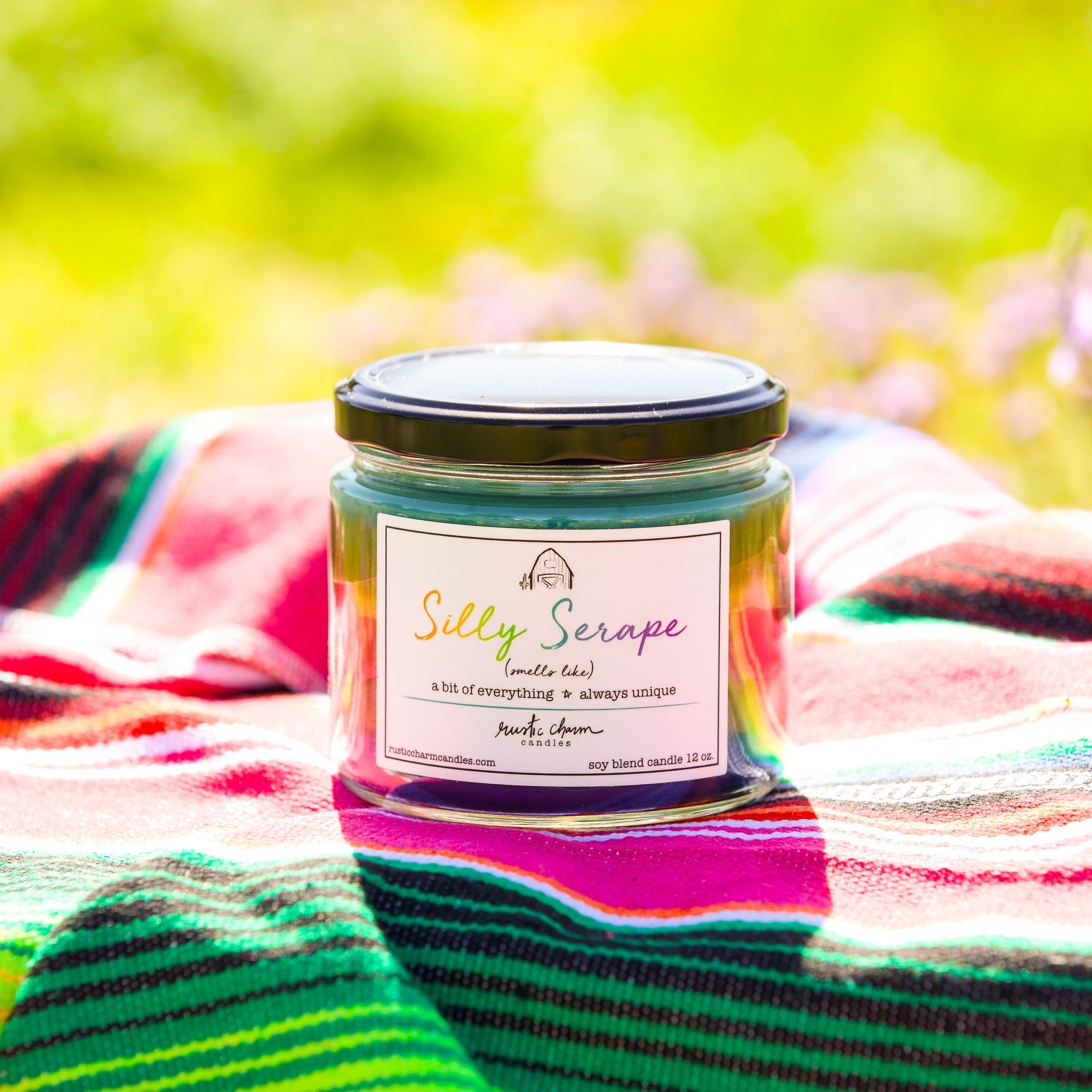 Silly Serape Candle