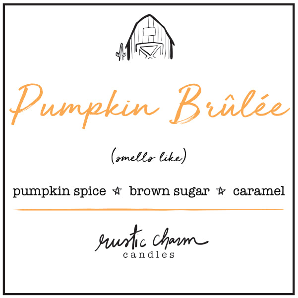 *Fall* Pumpkin Brulee Candle