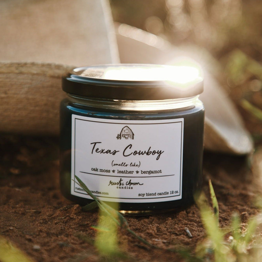 Texas Cowboy Candle