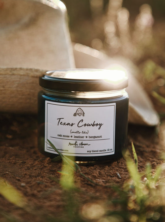 Texas Cowboy Candle