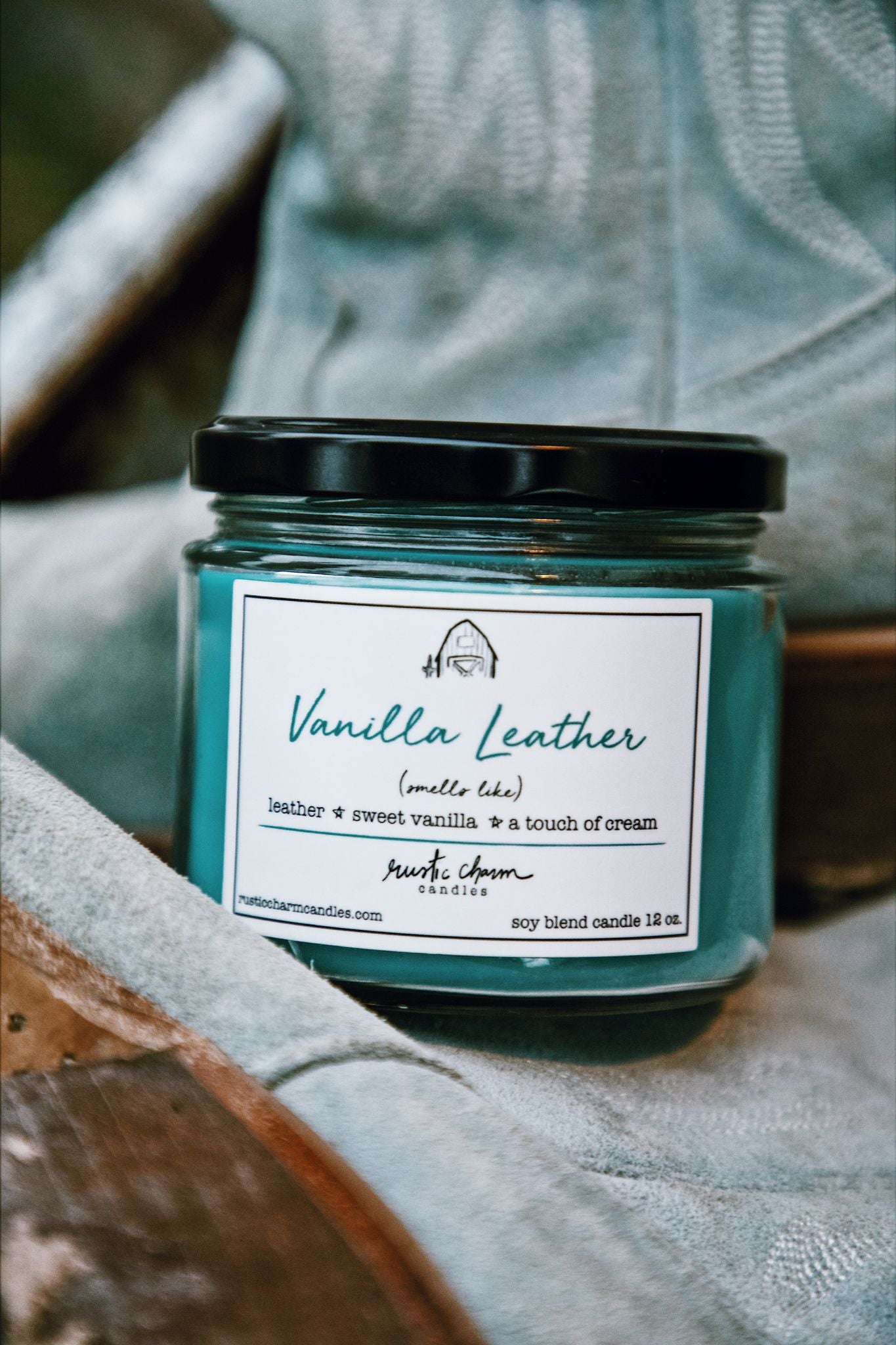 Vanilla Leather Candle