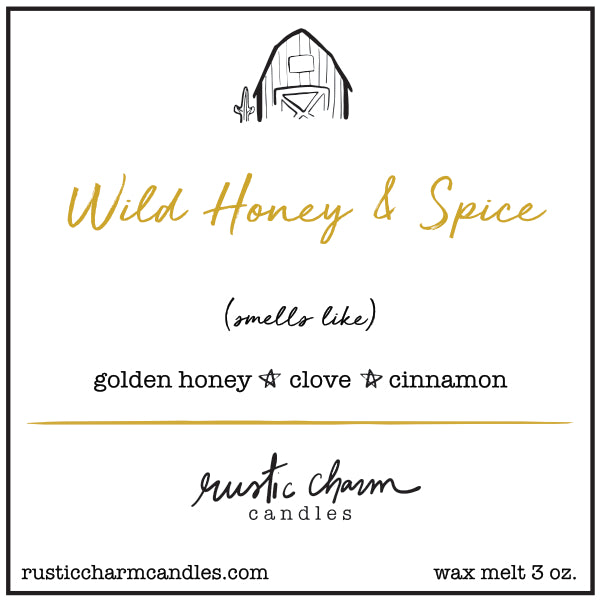 Wild Honey & Spice Candle
