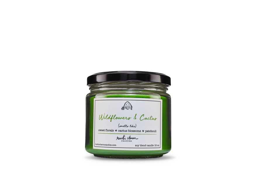 Wildflowers & Cactus Candle