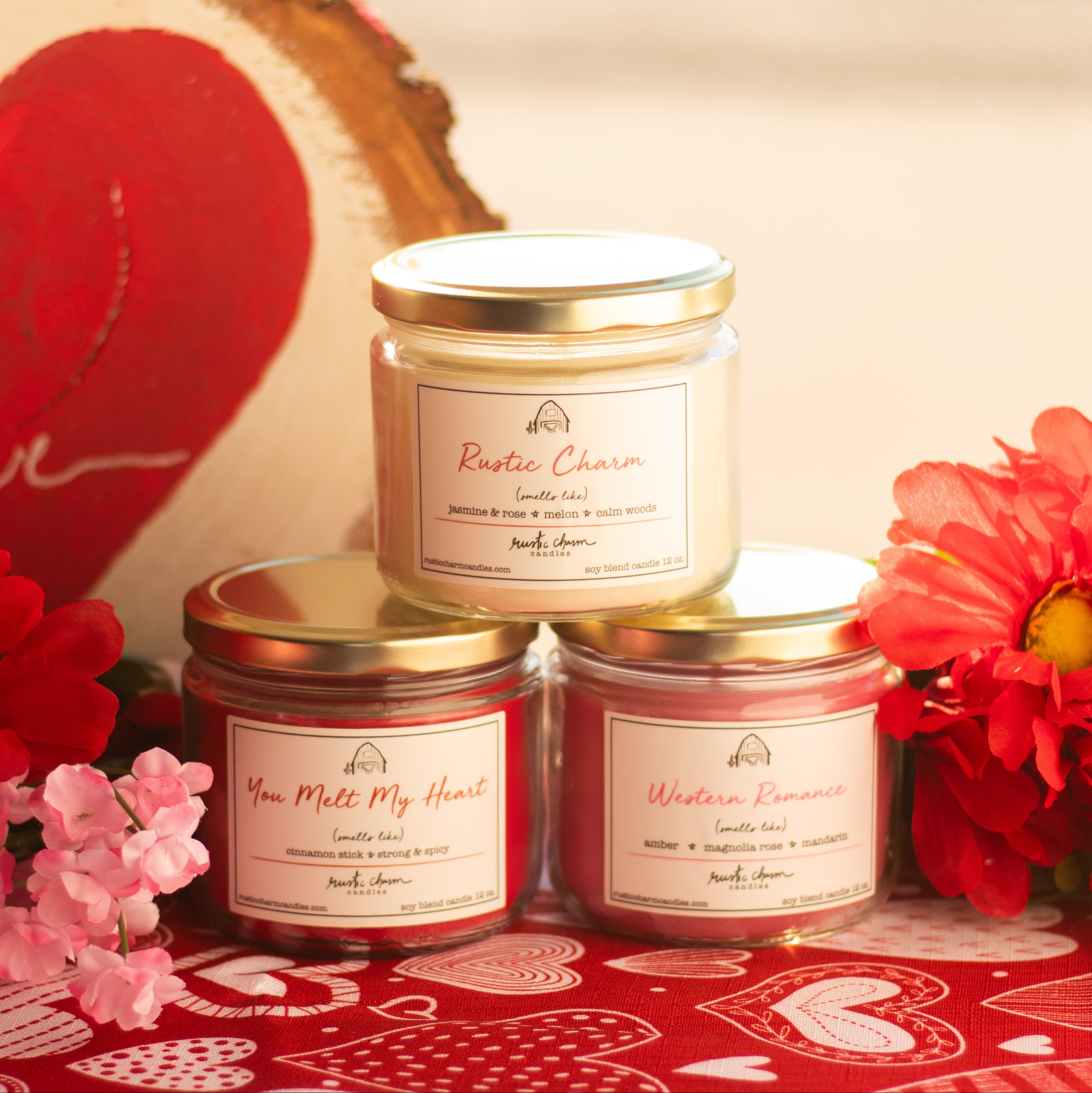 Valentine's: February Candle Three-Pack