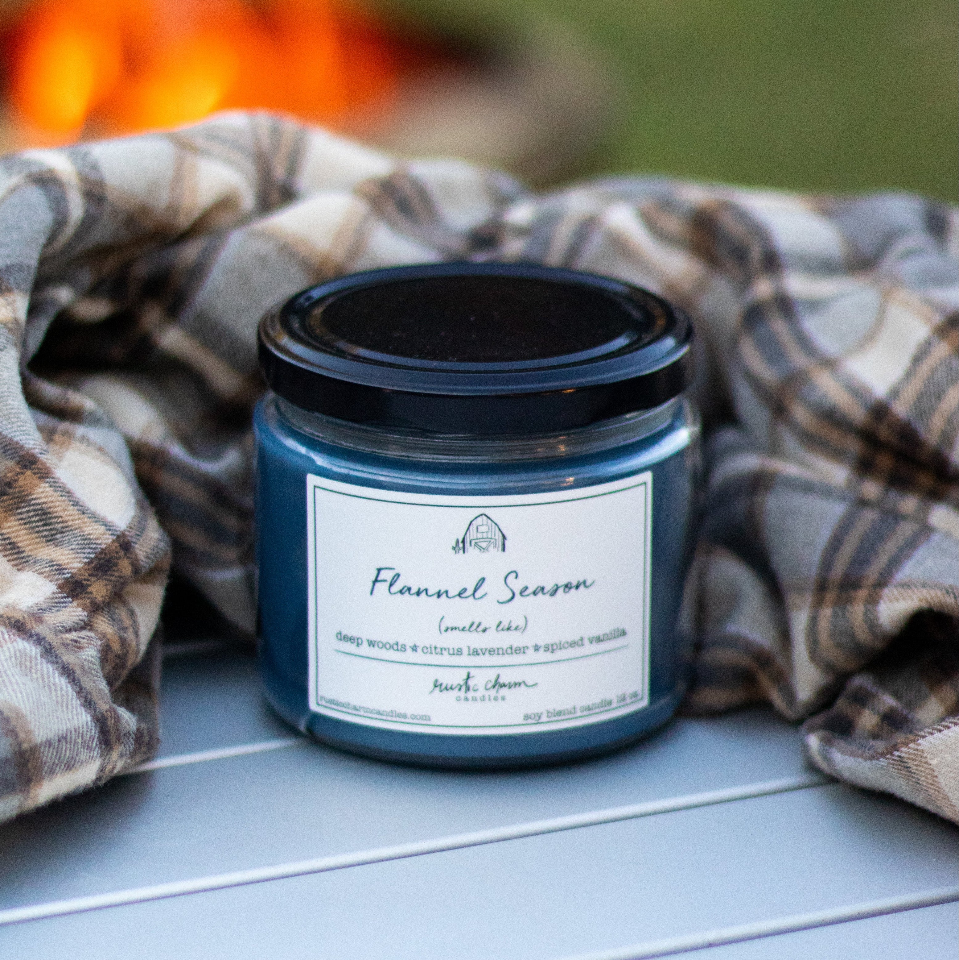 Flannel Season Candle