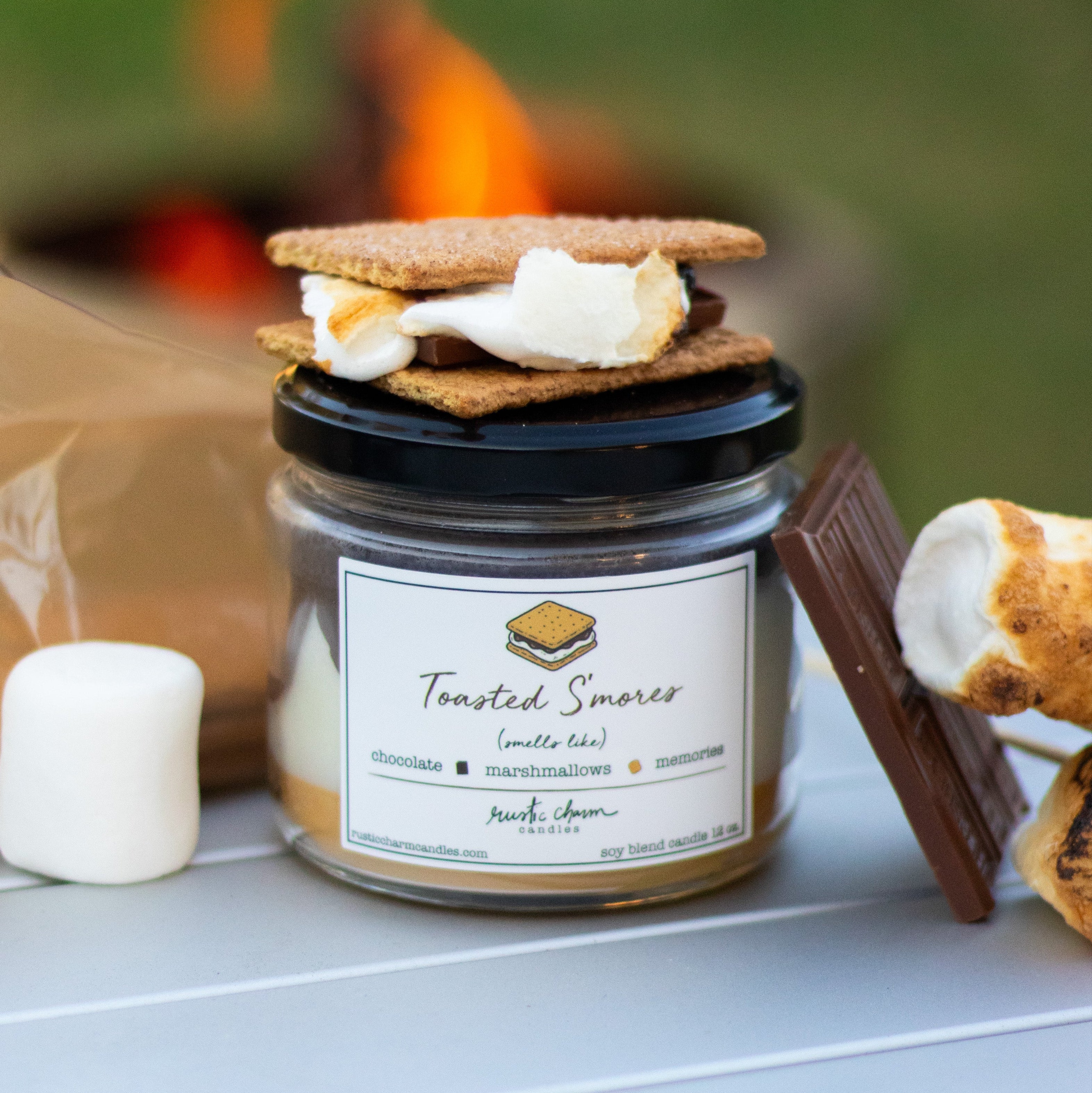 Toasted S'mores Candle