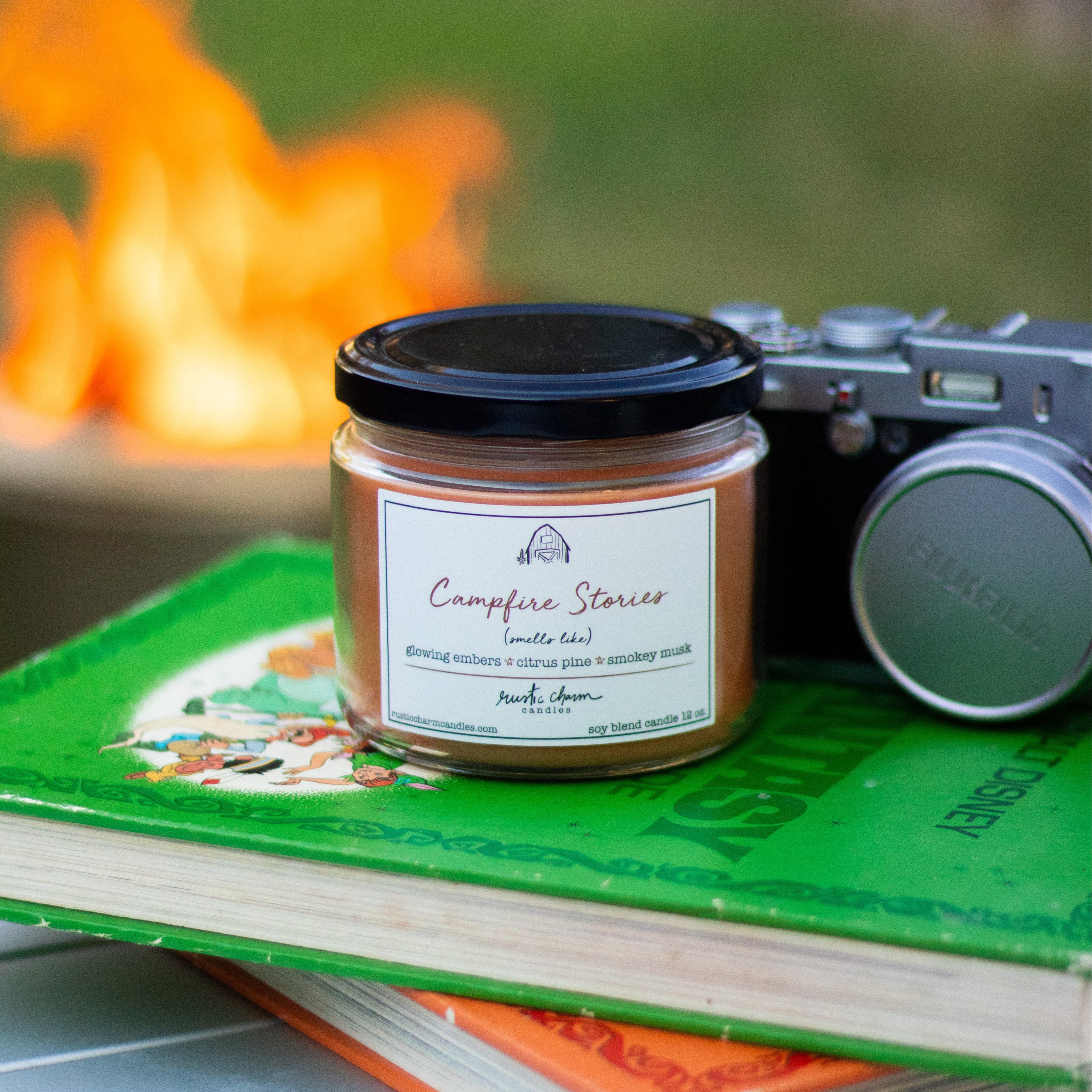 Campfire Stories Candle
