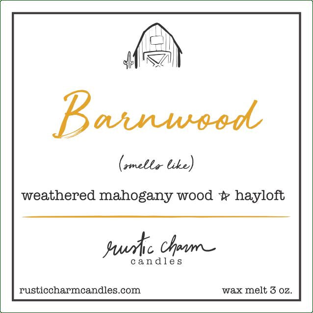 Barnwood Candle