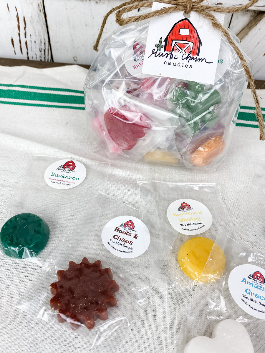 Rustic Charm Wax Melt Sample Pack – Rustic Charm Candles