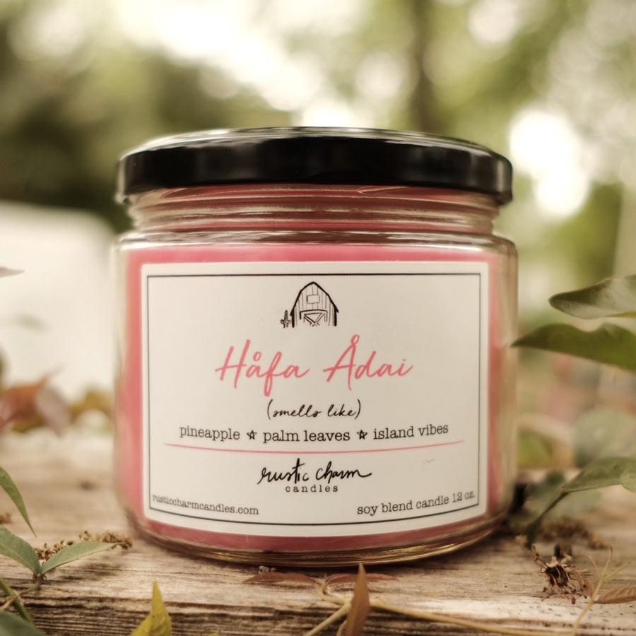 Rustic Charm Candles | 12-oz Scented Candle | Håfa Ådai