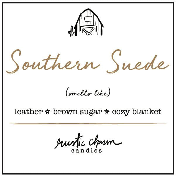 Rustic Charm Candles | Southern Suede