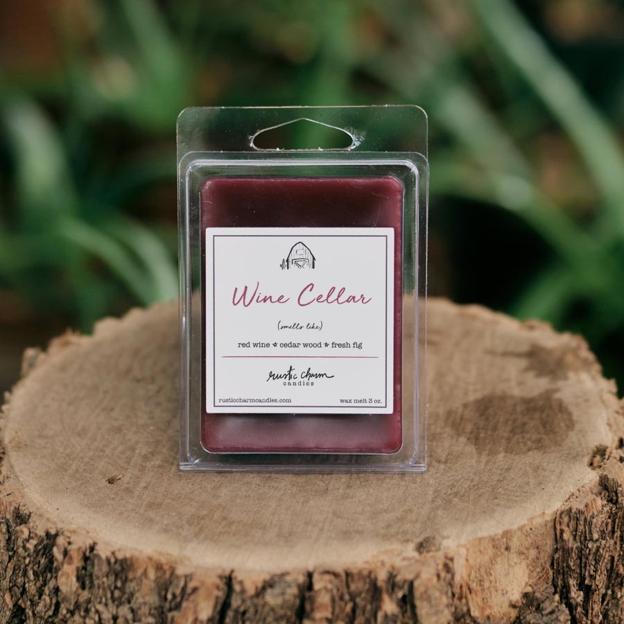 Rustic Charm Candles | Wax Melt | Wine Cellar